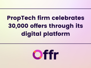PropTech firm celebrates 30,000 offers through its digital platform