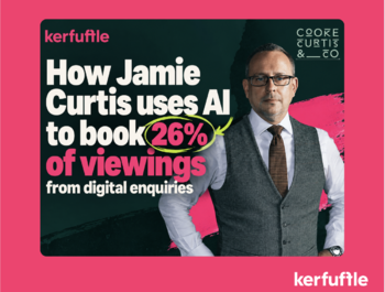 How Jamie Curtis uses AI to book 26% of viewings from digital enquiries