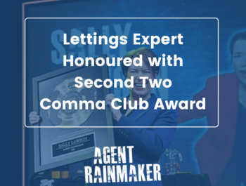 Lettings Expert Honoured with Second Two Comma Club Award