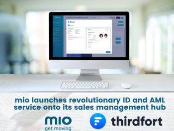 mio launches revolutionary ID and AML service onto its sales management hub
