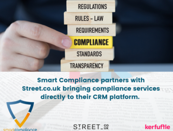 Smart Compliance partners with Street.co.uk bringing compliance services directly to their CRM platform.