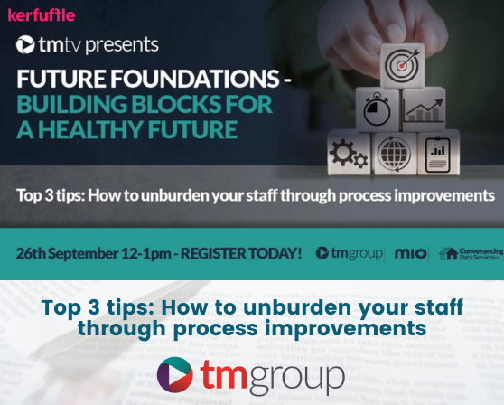 Top 3 tips: How to unburden your staff through improvements